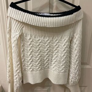 Off the shoulder sweater! Size medium.